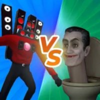 Merge Battle: Toilet & монстр